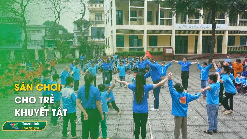 Sân chơi cho trẻ khuyết tật