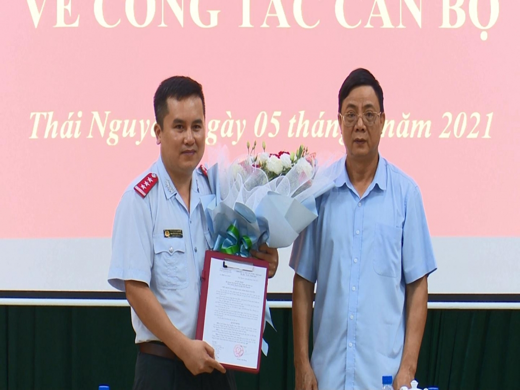 Công bố Quyết định bổ nhiệm chức vụ Phó Chánh Thanh tra tỉnh Thái Nguyên