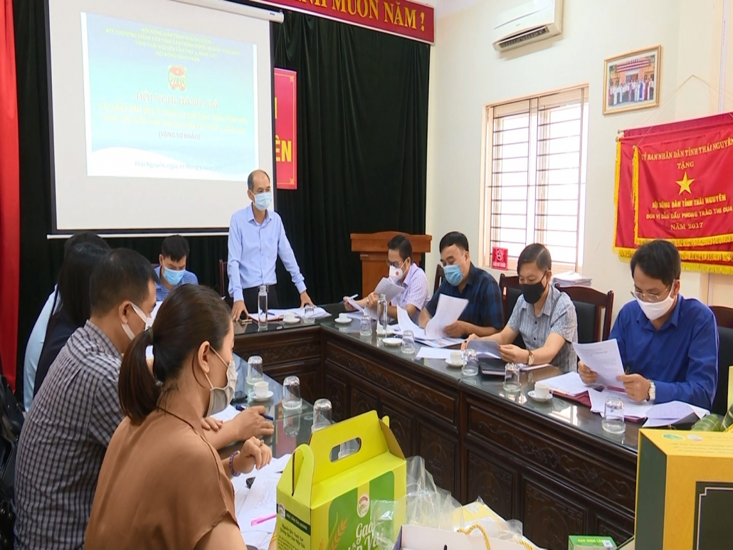 Đánh giá sản phẩm đề cử Chương trình tôn vinh sản phẩm nông nghiệp tiêu biểu tỉnh Thái Nguyên