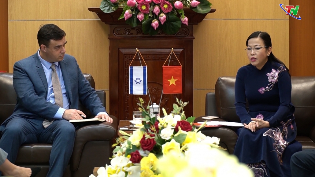 Tăng cường hợp tác giữa Israel và tỉnh Thái Nguyên