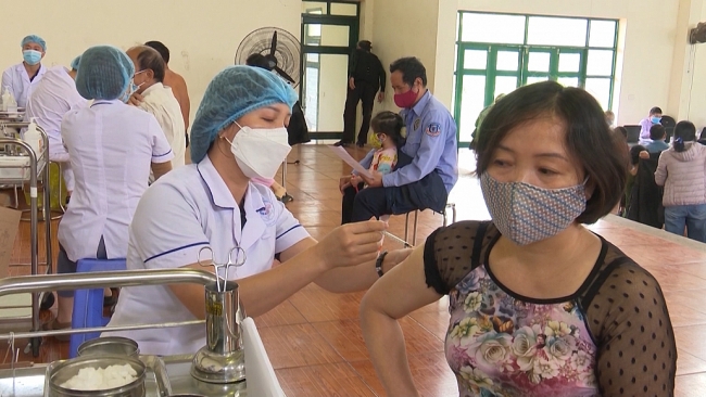 Thái Nguyên: Phân bổ vắc xin phòng COVID-19 đợt 19